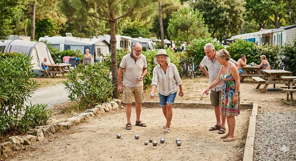 camping authentique calme et reposant pres des plages de la tranche sur mer